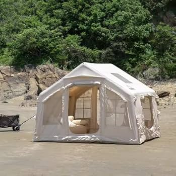 Amazon.co.jp: Coody 8.0人用 空気注入式テント メッシュルーフ